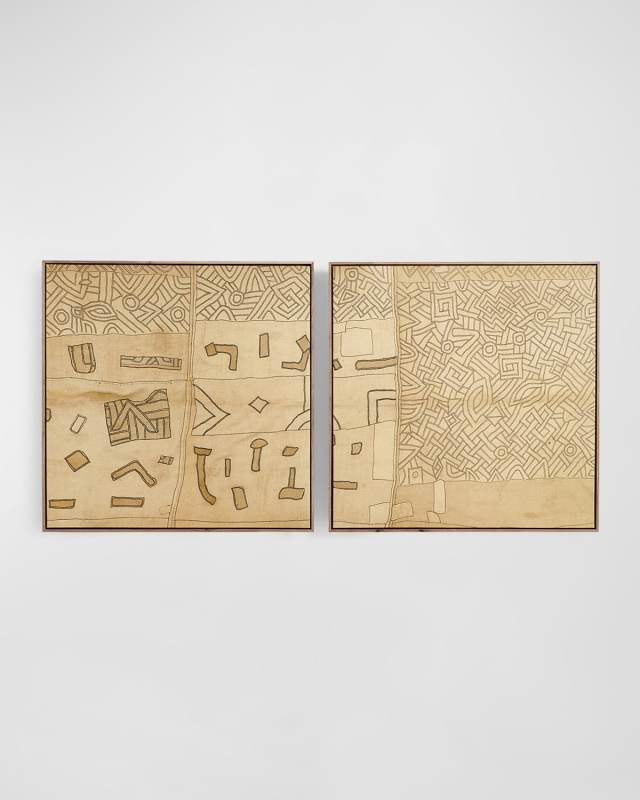 "Kuba" Diptych by FH Art Studio