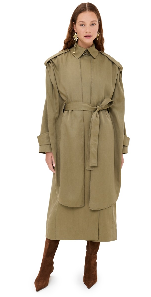 Ulla Johnson Vedi Coat Driftwood