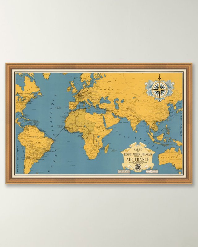 French Air Map