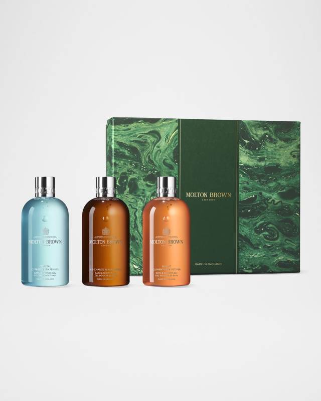 Woody & Aromatic Body Care Gift Set, 3 x 10 oz.