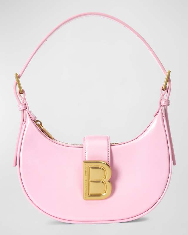 Luna Zip Leather Shoulder Bag