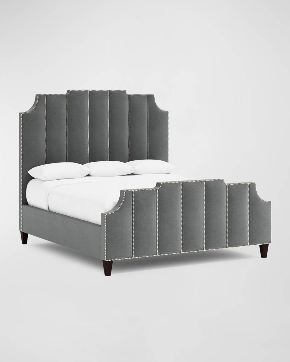 Bayonne Channel-Tufted Bed,