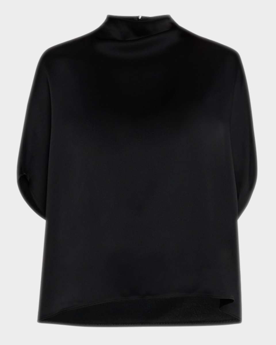 Satin Cape T-Shirt