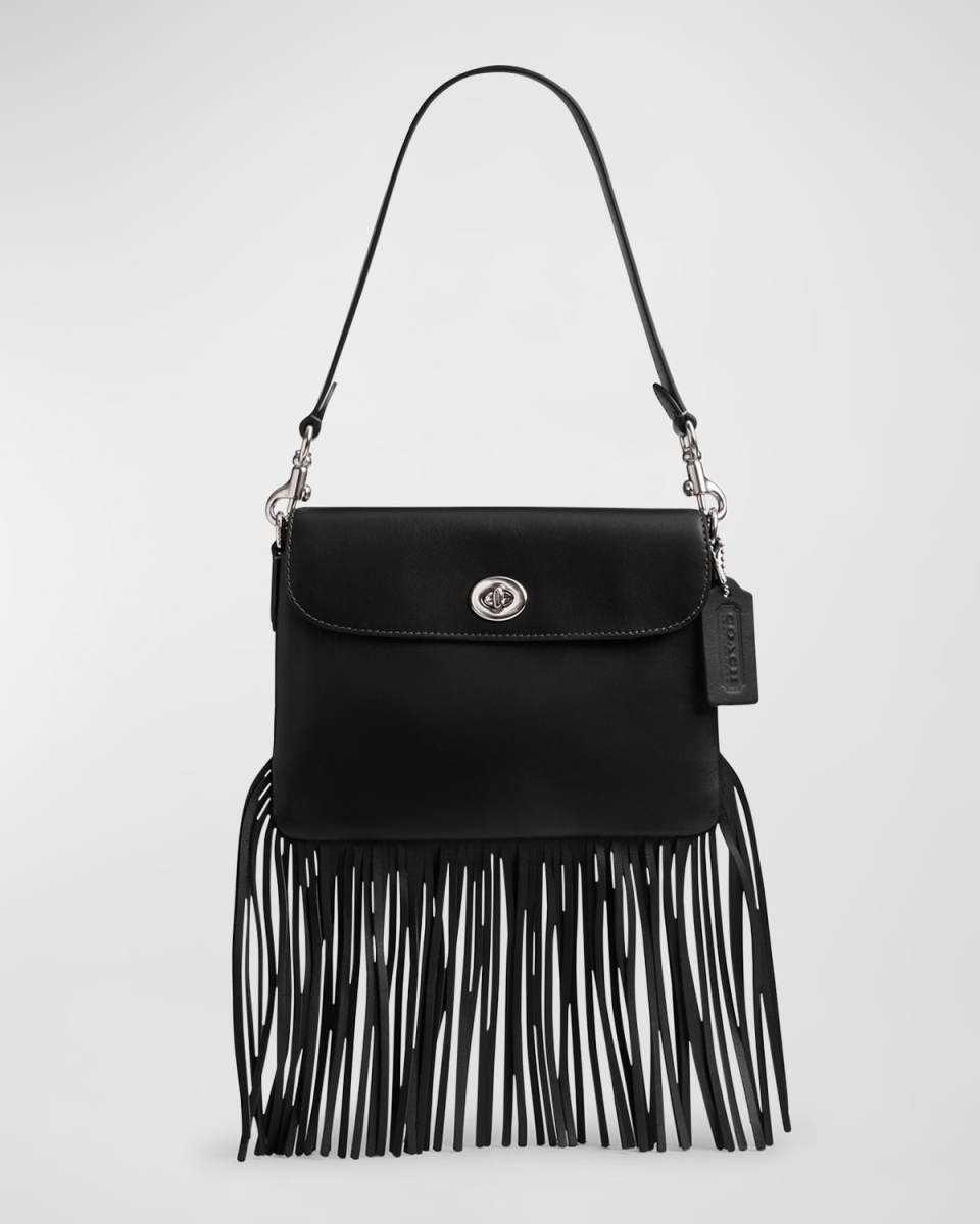 1964 Fringe Glovetanned Leather Shoulder Bag
