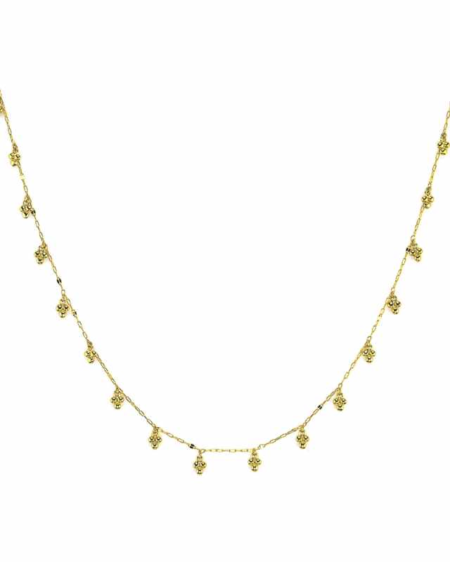 Petite Dancing Trio Chain Necklace