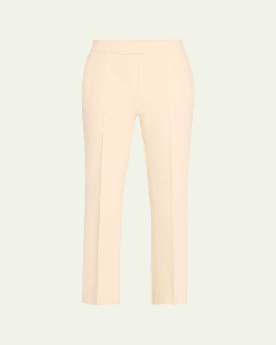 Cropped Kick Flare Pants