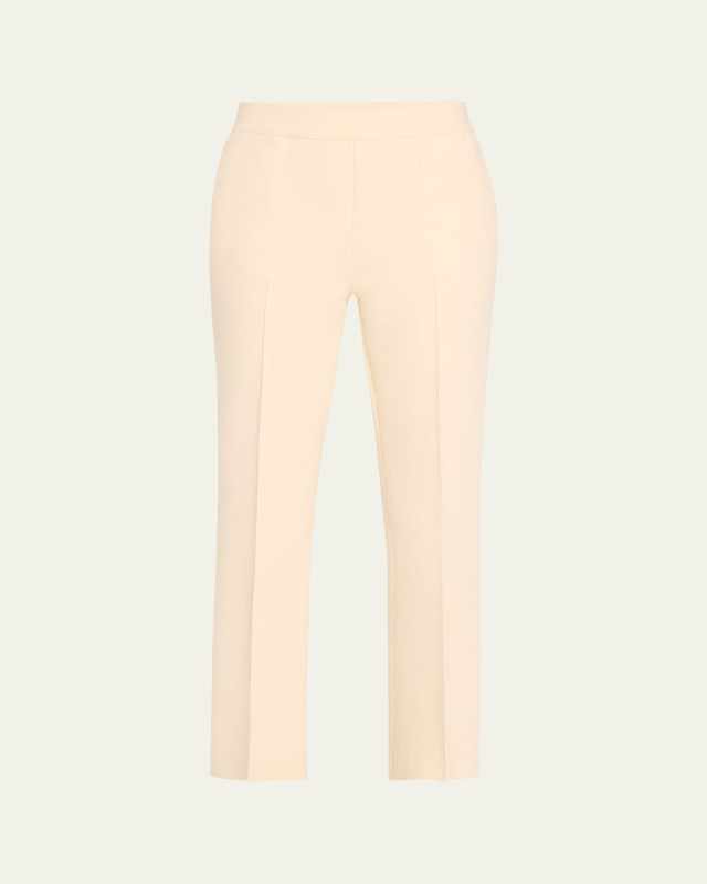 Cropped Kick Flare Pants