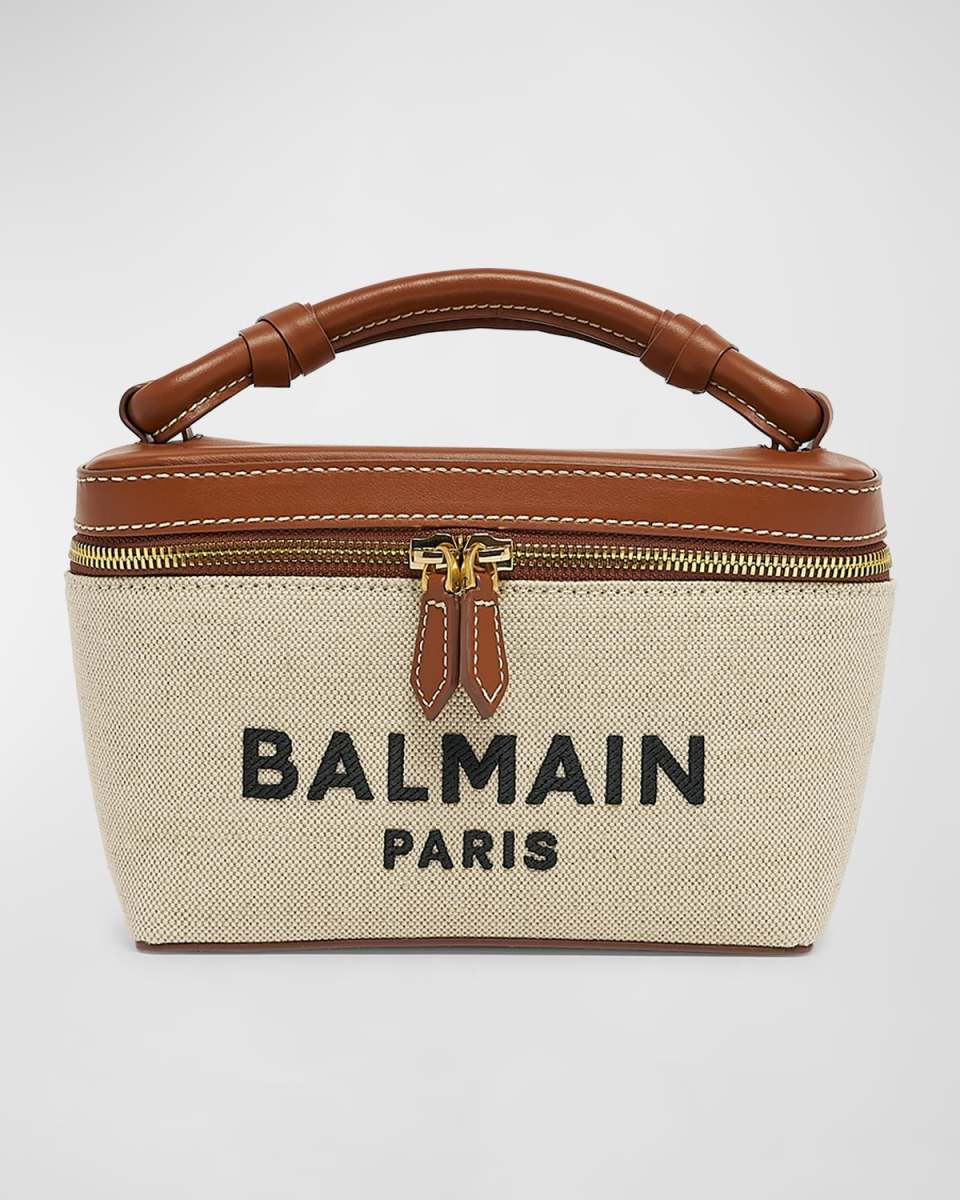 B Army Vanity Top-Handle Bag in Canvas