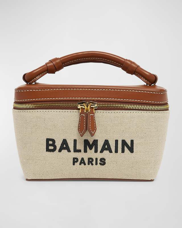 B Army Vanity Top-Handle Bag in Canvas