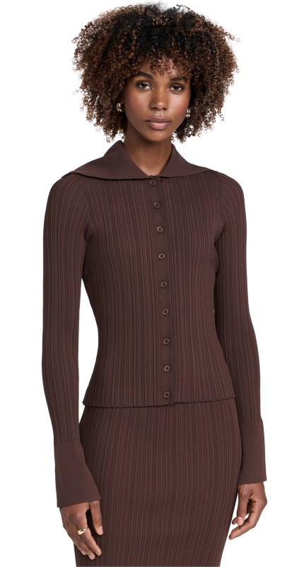 WAYF Button Down Shirt Espresso