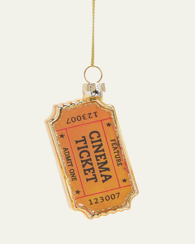 Cinema Ticket Ornament