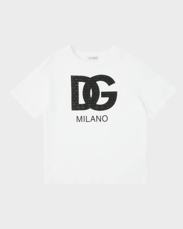 Boy's Oversized Logo Short-Sleeve T-Shirt, Size 8-14