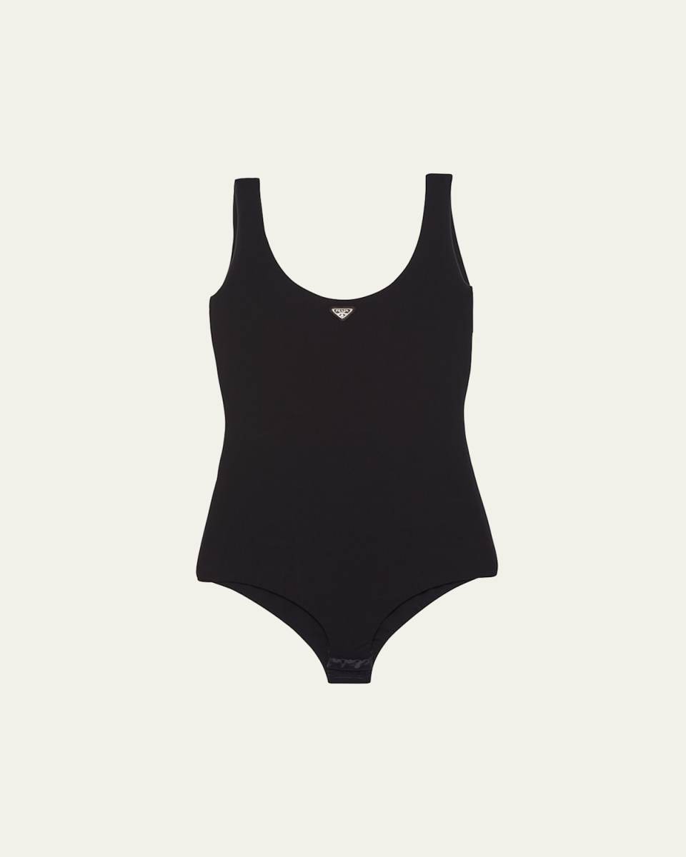 Logo Jersey Stretch Bodysuit
