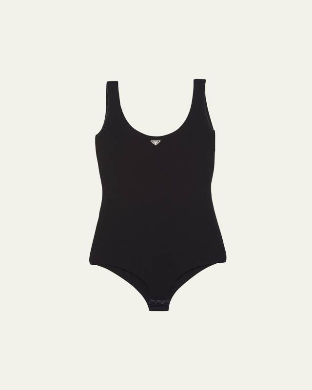 Logo Jersey Stretch Bodysuit