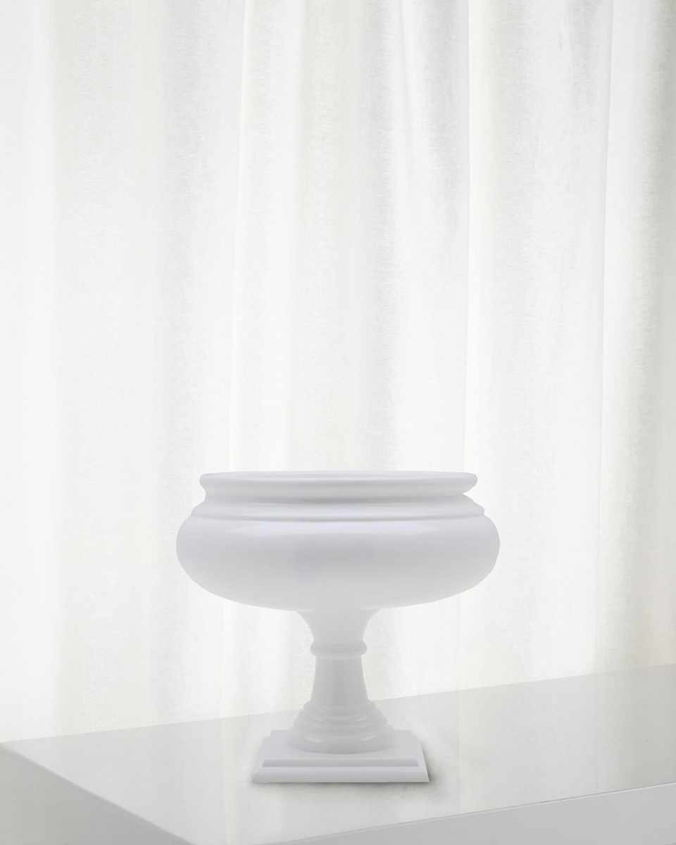 Footed Short Roman Planter