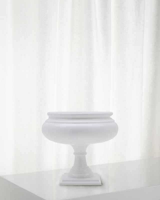 Footed Short Roman Planter