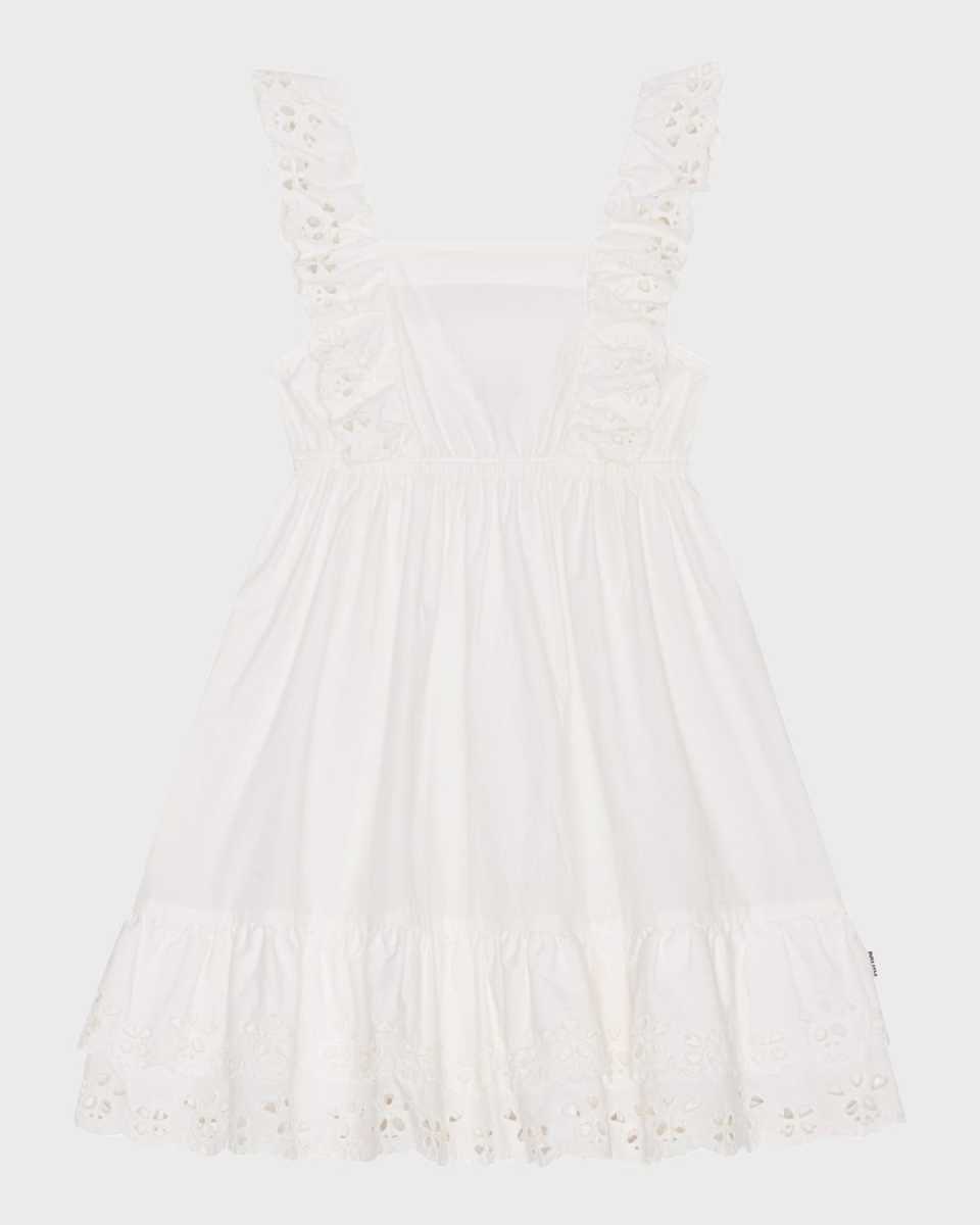 Girl's Ceelos Embroidered Dress, Size 7-14