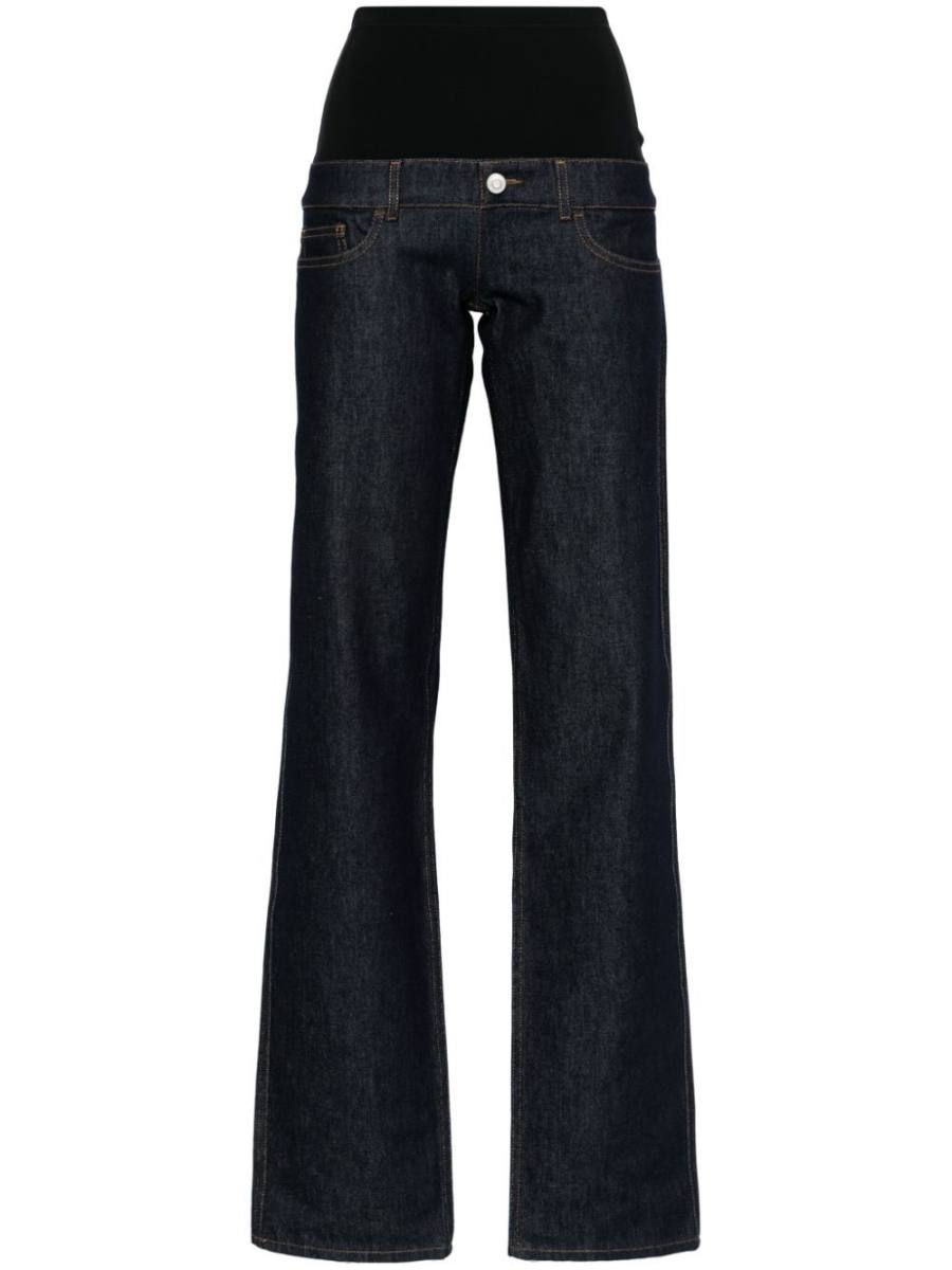 jersey hybrid jeans