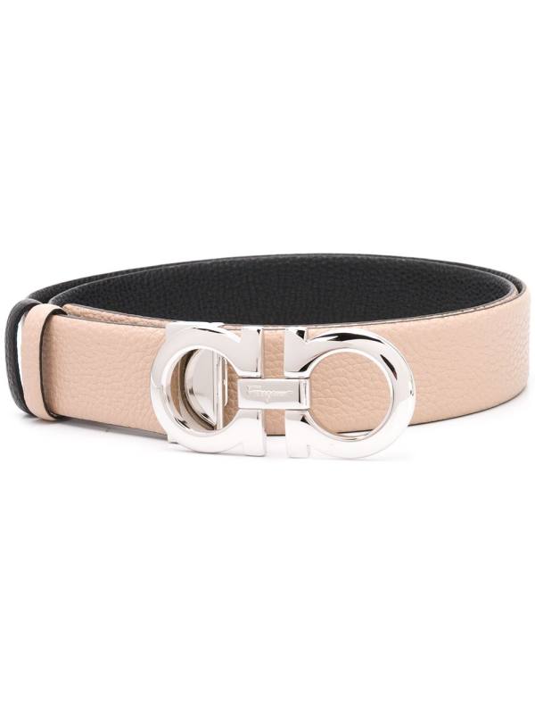 Gancini buckled belt
