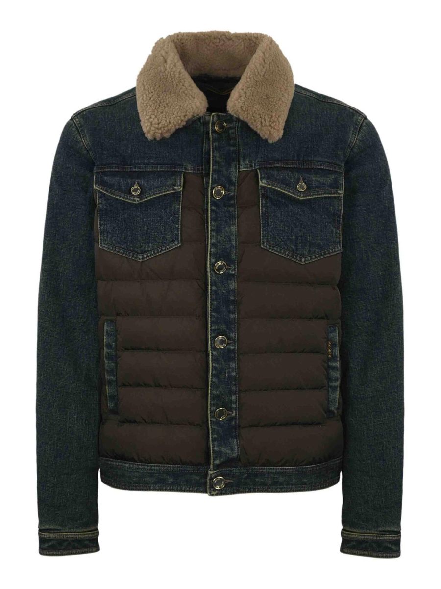 Moorer Manteau En Fourrure - Marron