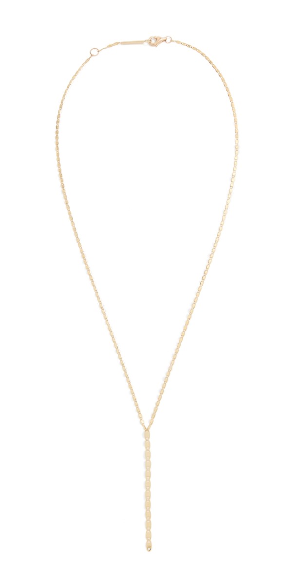 LANA 14k Malibu Lariat Necklace Gold