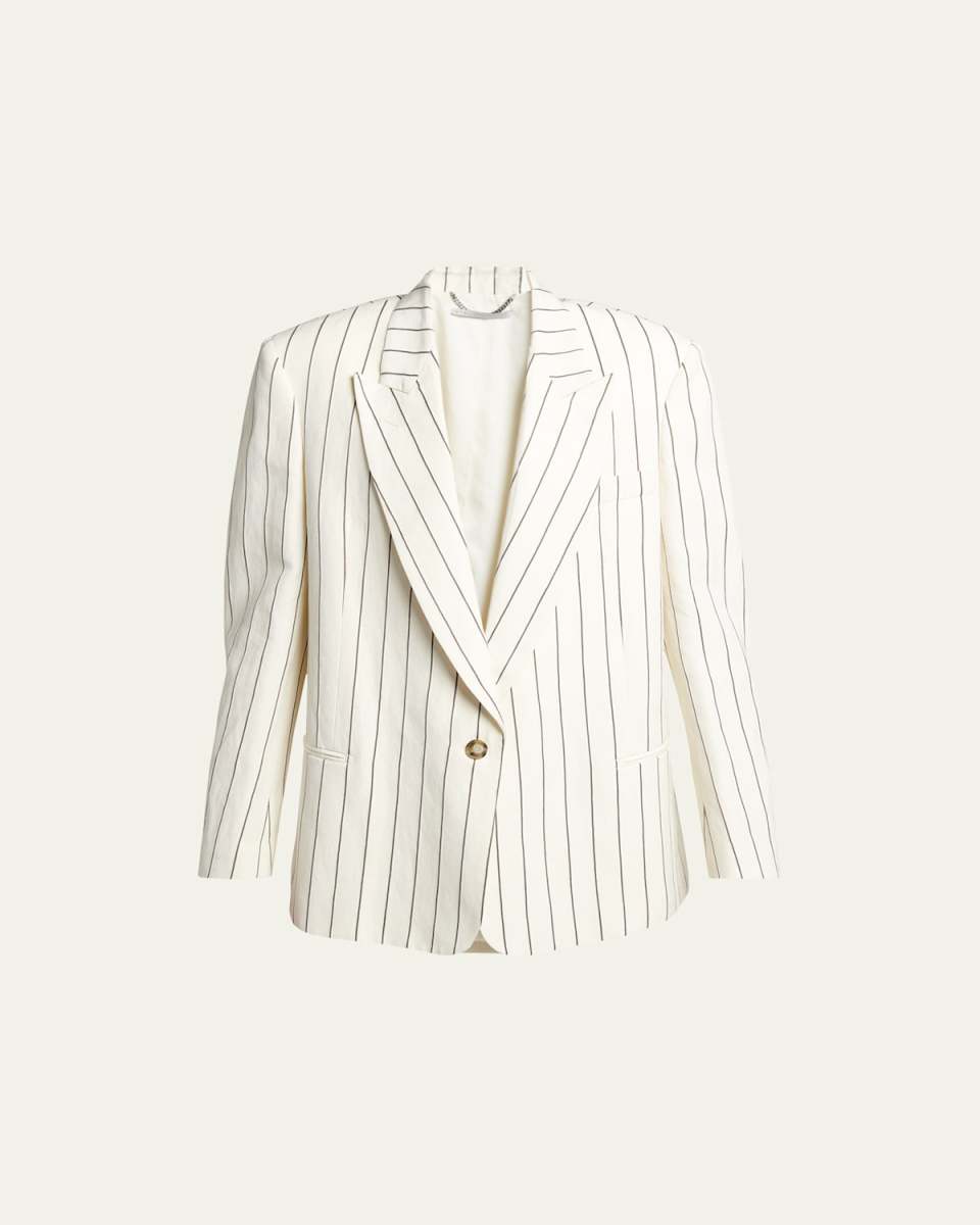 Stripe Oversized Blazer