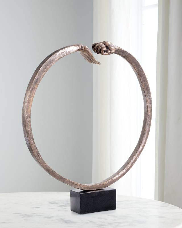 Eternity Hands Sculpture