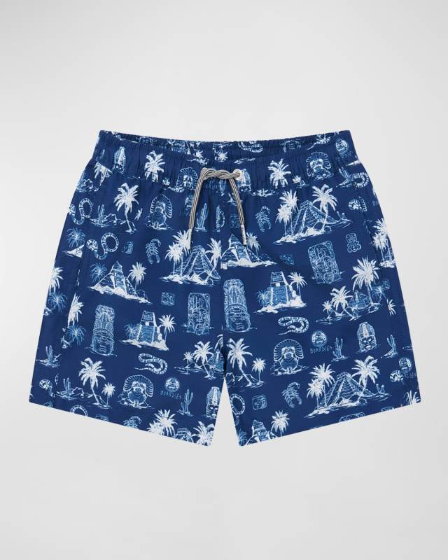 Boy's Tulum Swim Trunks, Size 1-13