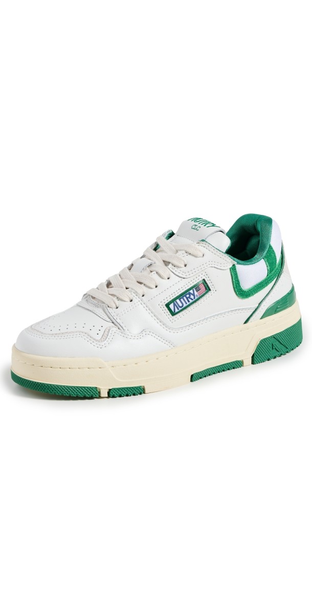 Autry CLC Low Top Sneakers Mult/Mat White/Amazon