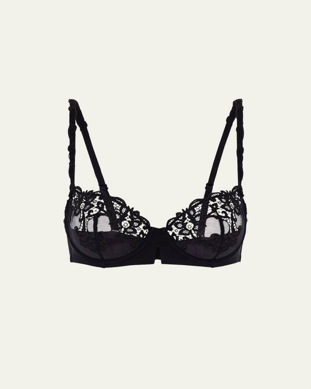 Saga Non-Padded Lace Demi Bra