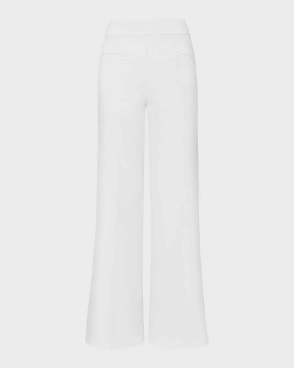 Nash High-Rise Wide-Leg Cady Pants