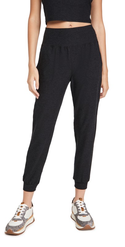 Beyond Yoga Spacedye Midi Joggers Darkest Night