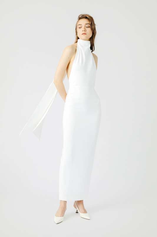 Patricia Backless Midi Dress
