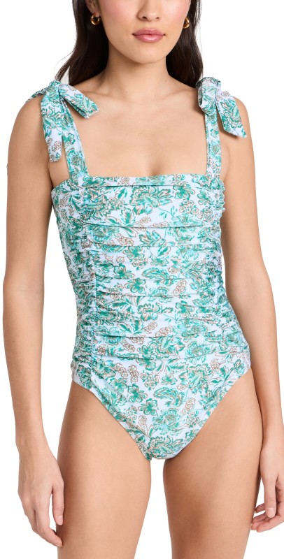 MINKPINK Rumi One Piece Mint Floral