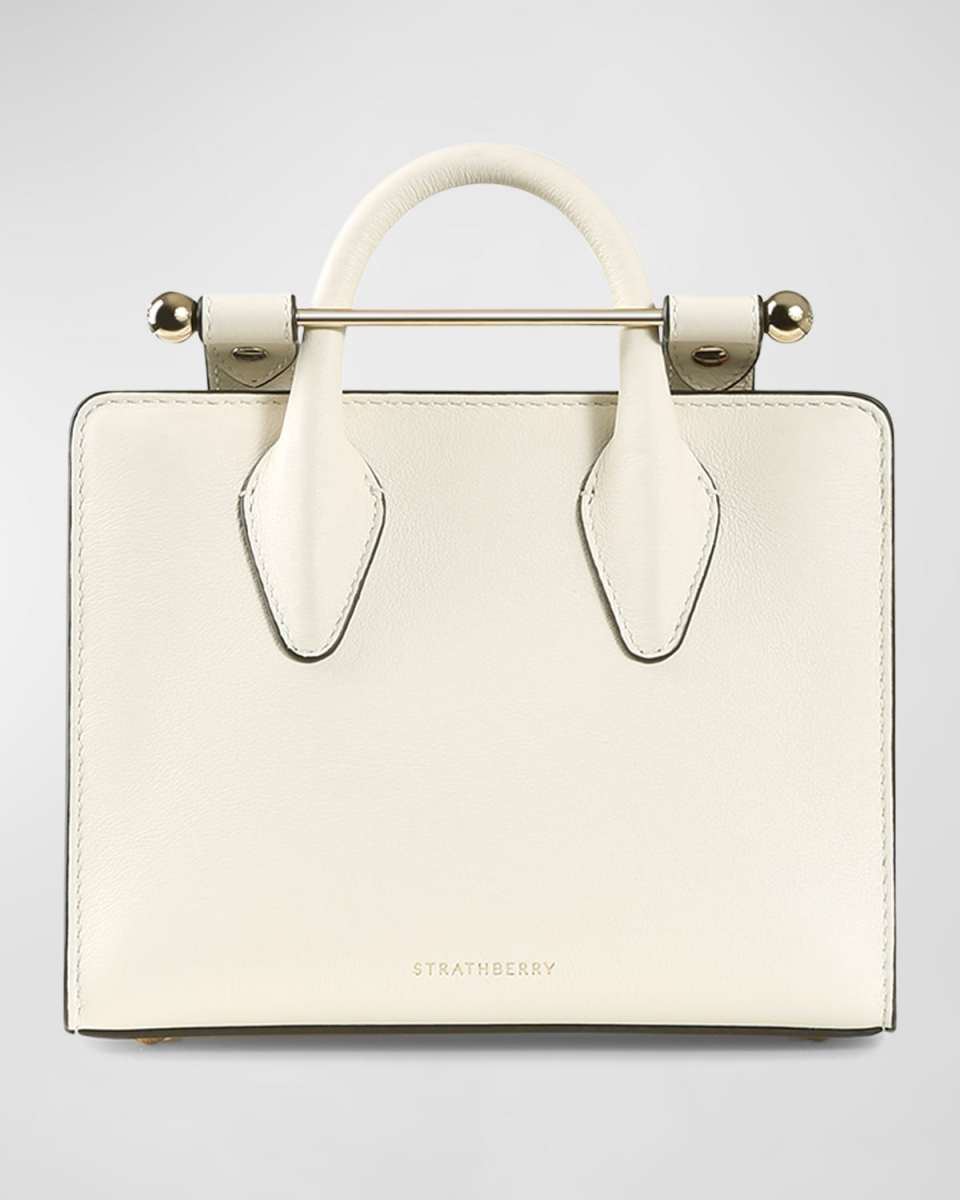 Nano Leather Tote Bag