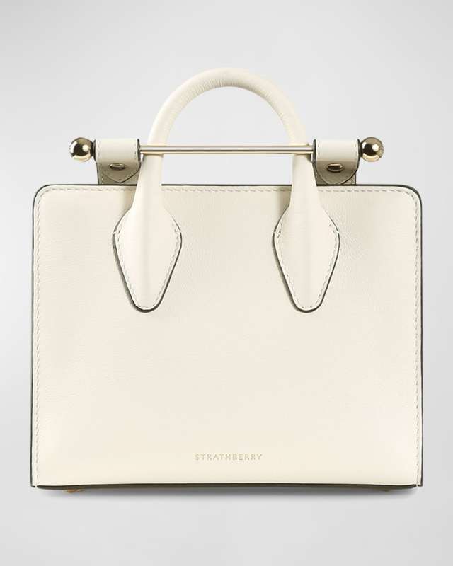 Nano Leather Tote Bag
