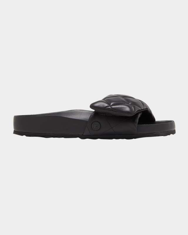 Sylt Quilted Slide Pool Sandals