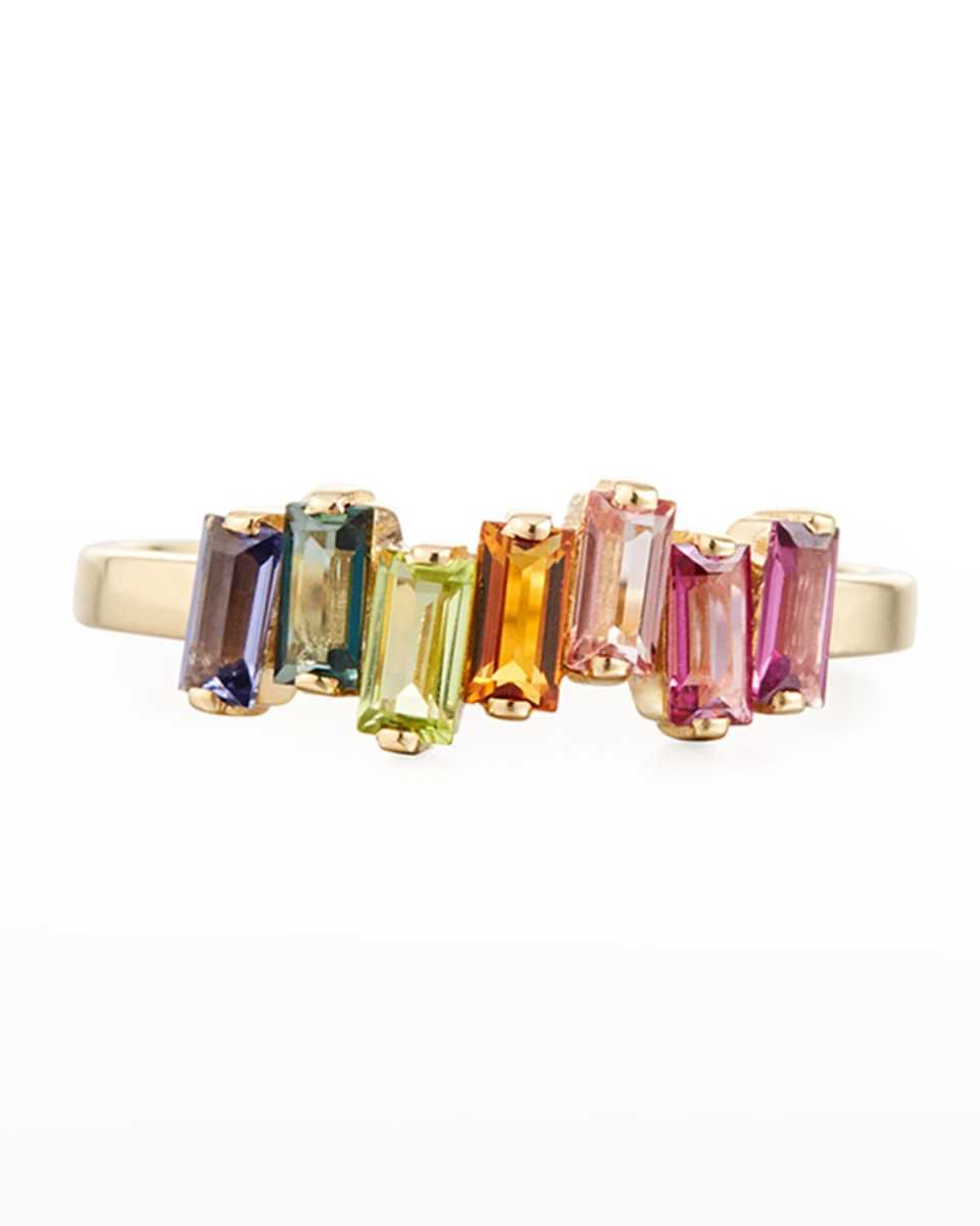 14k Gold Amalfi Wave Band Ring