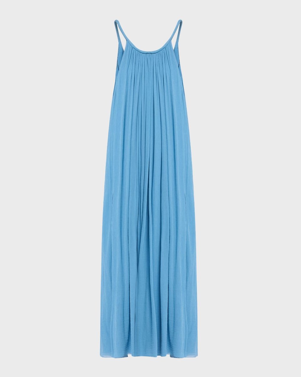 x High Summer Cotton Silk Maxi Tank Dress