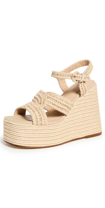 Castañer Fiodora Wedges Neutral