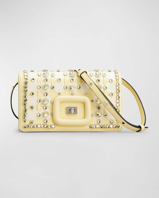 Viv Choc Disco Mini Embellished Crossbody Bag