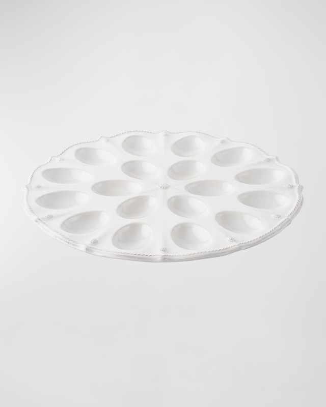 Berry & Thread Whitewash Deviled Egg Platter