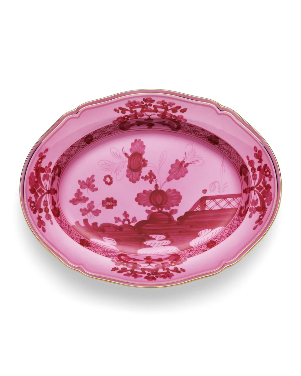 Oriente Italiano Oval Platter, Porpora