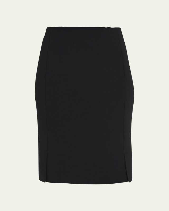 Knee-Length Pencil Skirt