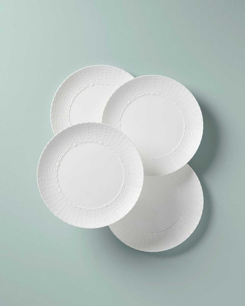 Wicker Creek Dinner Plates, Set of 4
