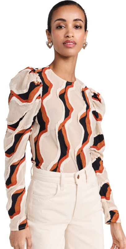 Ulla Johnson Leyla Blouse Conch