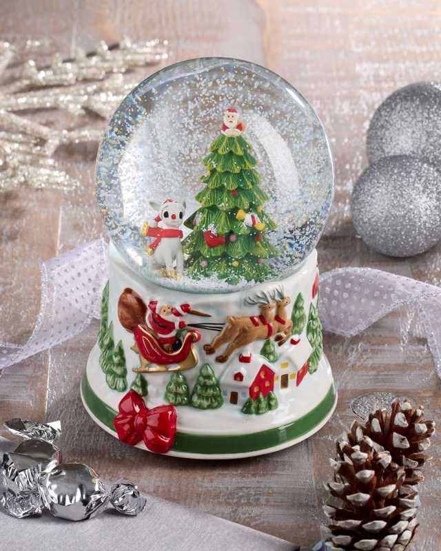 Rudolph Snow Globe