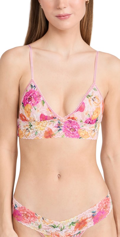 Hanky Panky Bring Me Flowers Padded Bralette Multi