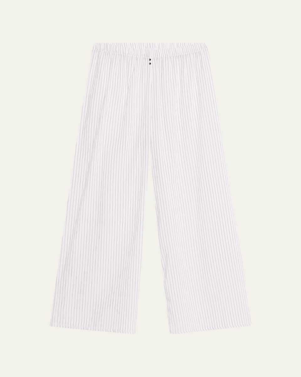 Cavani Striped Cotton Lounge Pants