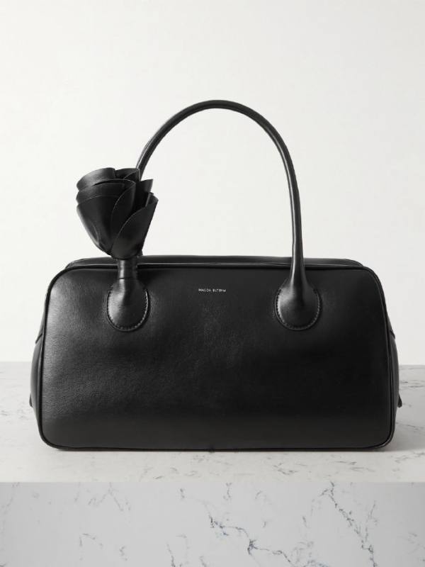 MAGDA BUTRYM Appliquéd leather tote